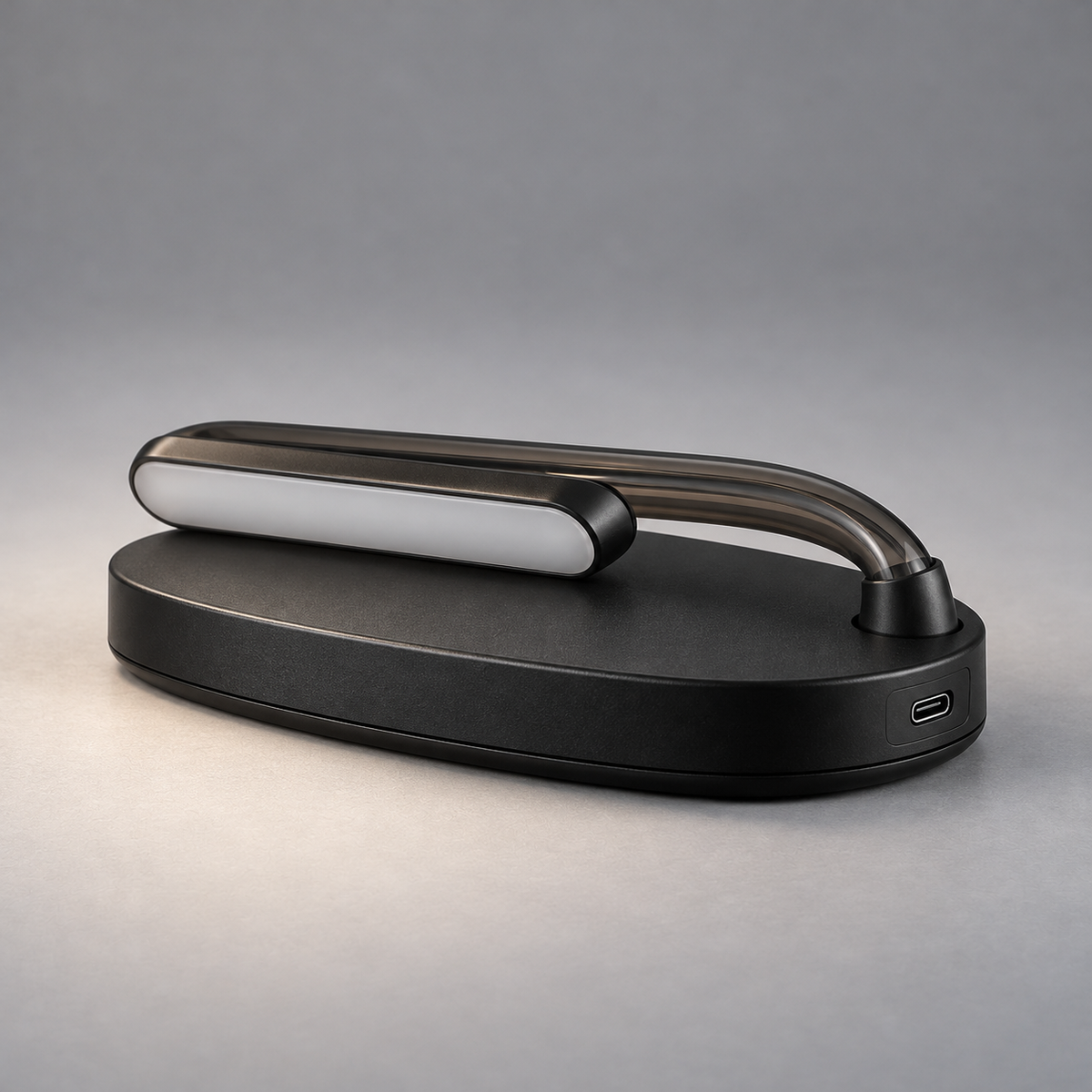 Modern Arc LED Desk Lamp – Focused Warm Light for Reading & Work