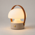 Portable Mushroom Glow Lamp – Warm Ambient Table Lamp with Carry Handle