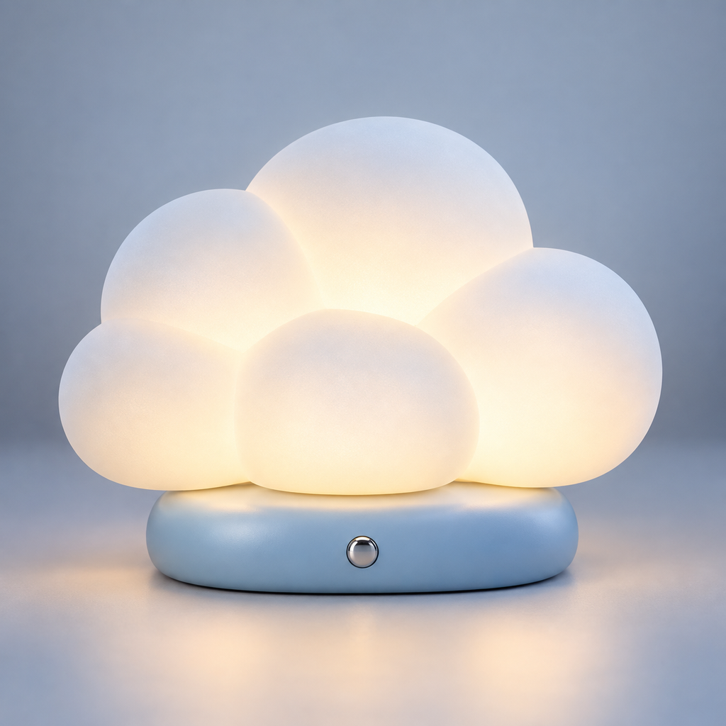 Cloud Glow Night Light – Soft Bedside Lamp for Kids’ Rooms